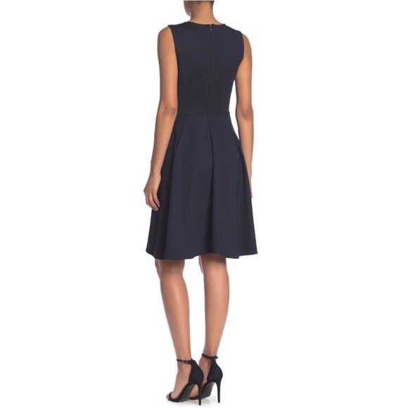 T Tahari Fit and Flare Dress - Picture 2 of 3